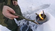 Improwizowana kuchenka z popielniczki + paliwo żelowe dragon fire