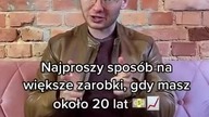 Młody człowieku, zwiększ swoje zarobki.  To proste!