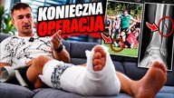 Złamali mi nogę na meczu...
