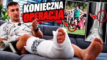 Złamali mi nogę na meczu...