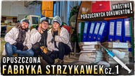 Mn&oacute;stwo Porzuconych Dokument&oacute;w  Tajemnice Opuszczonej Fabryki Strzykawek (cz. 1)