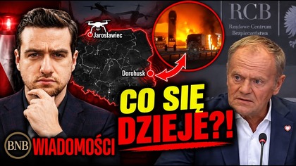 WAŻNE! Rosyjski Dron Wojskowy UDERZYŁ w POLSKĘ! Tusk Zwołał PILNE POSIEDZENIE