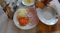 Świetny przepis na chleb z jajkiem smaczny obiad śniadanie kolację ser wędlina marchew tost tanio