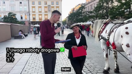  Dał jej 100 zł za 3 proste pytania zadane na ulicy, a na dodatek zaoszczędził 100 zł na OC 