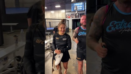 Mocny odcinek jutro  trening z zawodniczką UFC #shorts