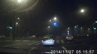Pijany kierowca z 2,8 promila wjeżdża na czerwonym