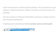 Słownik Polsko-Martyński | Tłumacz Język Martyński http://polsko-martynski. wex.pl