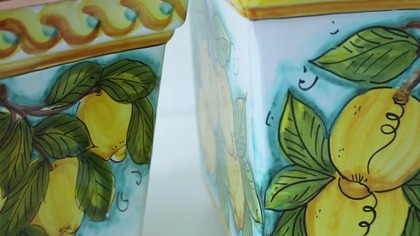 Sycylijskie doniczki ceramiczne | Kolekcja Limoni