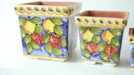 Sycylijskie doniczki ceramiczne | Kolekcja Melograni